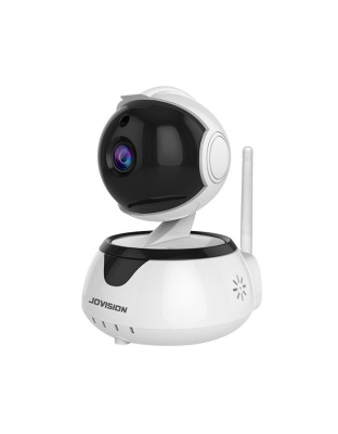 Wi-Fi Two-Way Talk Pan/Tilt IP Camera with Built-in Mic &amp; Speaker, 355° Pan, 90° Tilt, 128GB Storage &amp; IP54 Protection